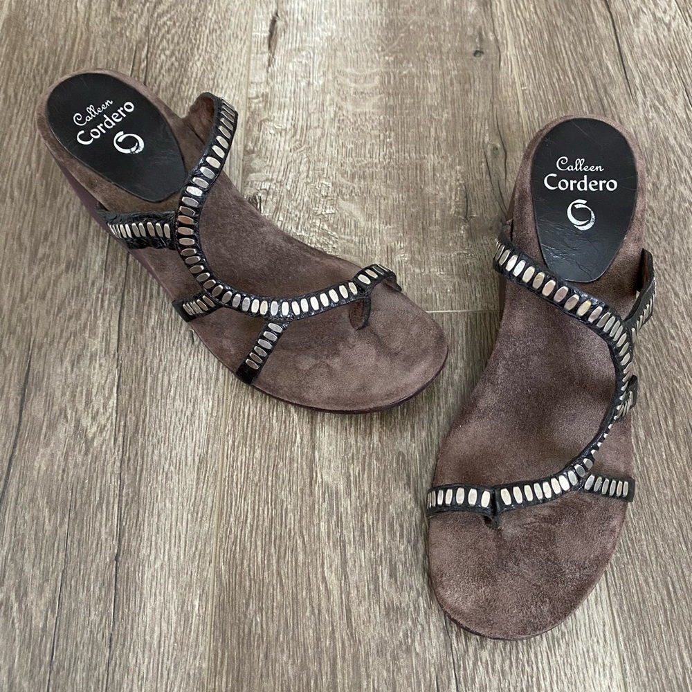 Colleen Cordero Cruz N wedge handmade sandals